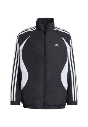 TEAMGEIST LOOSE - Felpa con zip - black/white/white/white