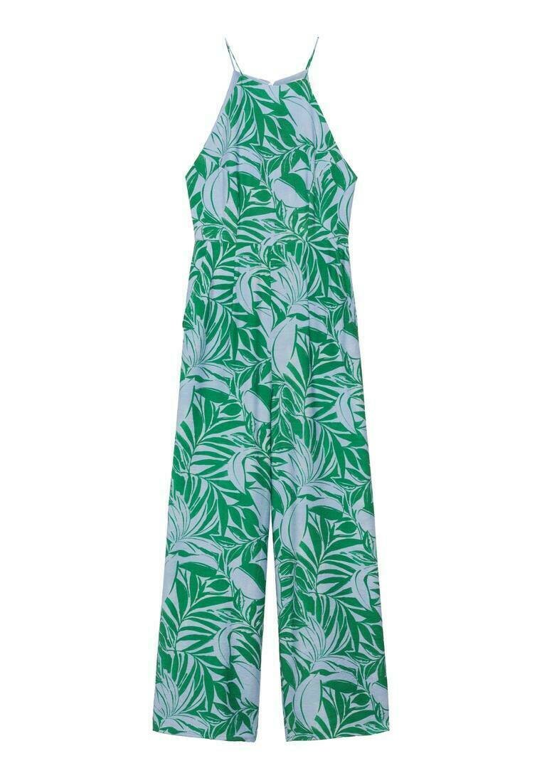 Mango Jumpsuit donkerblauw