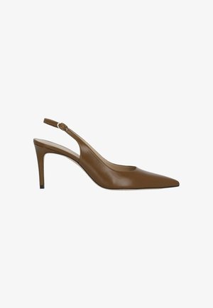 Stuart Weitzman, SLINGBACK POWER 75 - Decolleté - marrone