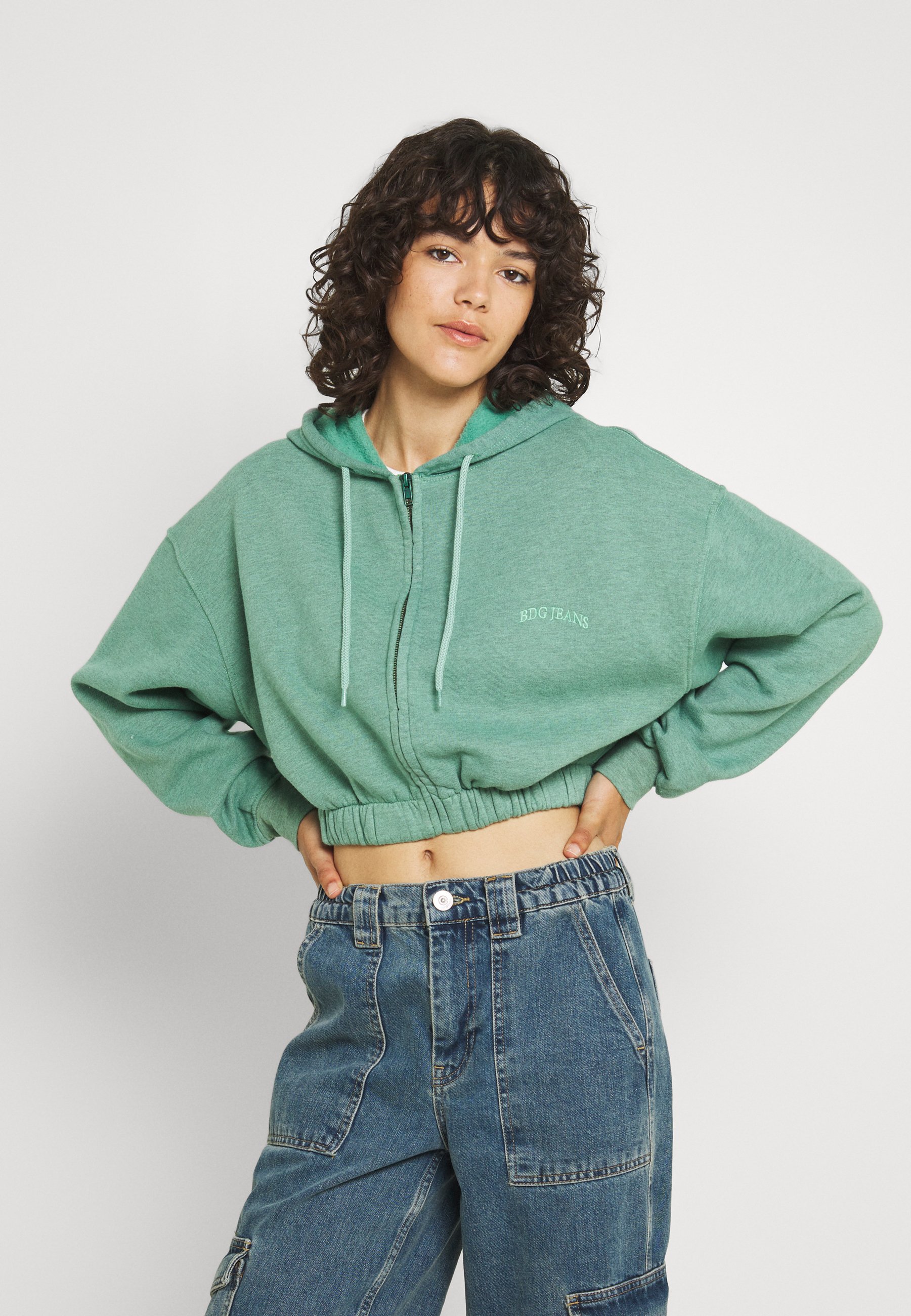 two color split moletom com capuz