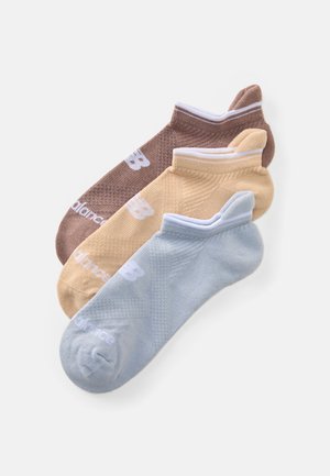 RUN NO SHOW UNISEX 3 PACK - Calcetines tobilleros - pearl grey/desert clay/earth shadow