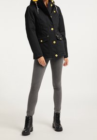 Schmuddelwedda Veste mi-saison - black