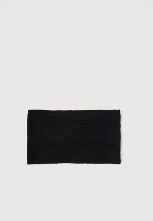 CABLE HEADBAND - Paraorecchie - black