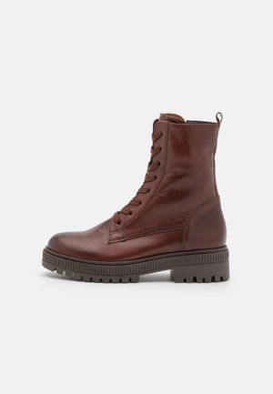 Bottines à plateau - brown