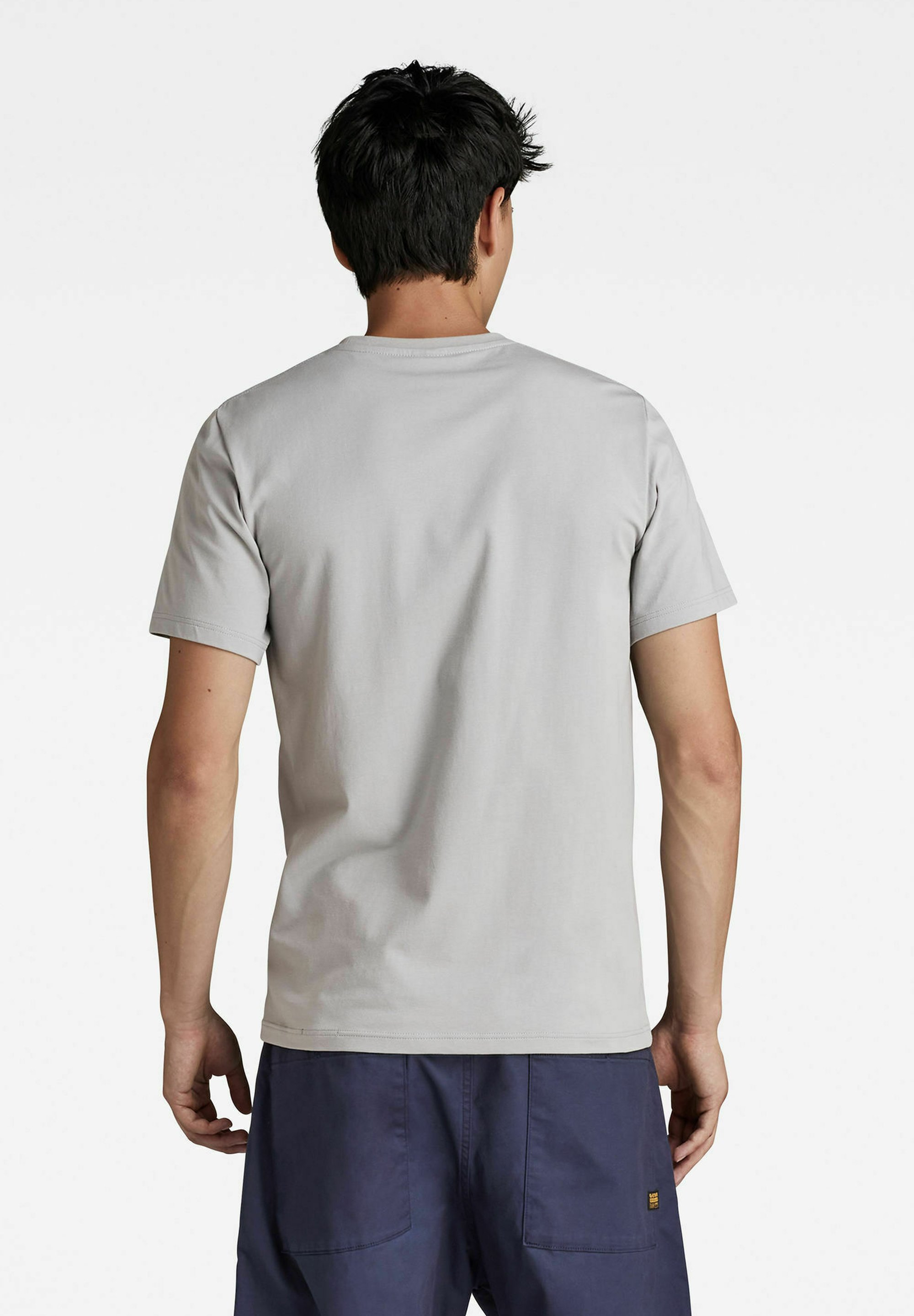 G-Star Base-s T-Shirt Uomo In Cotone Biologico - Manica Corta Con Ricamo Sul Petto, Morbida E Traspirante - 3