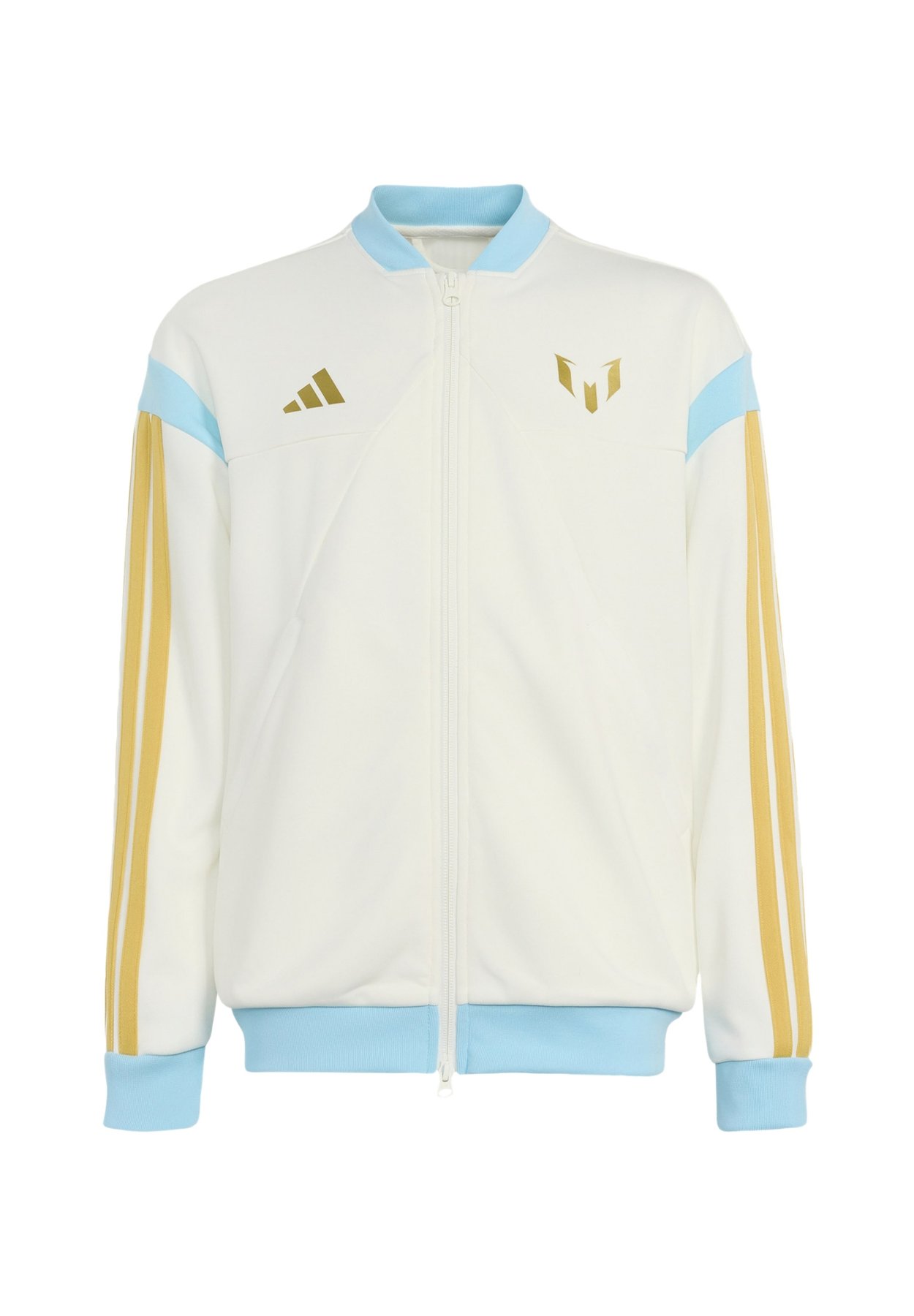 adidas MESSI HOUSE OF TIRO TRACK TOP KIDS - Training jacket - off white/ice blue