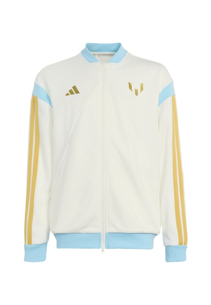 adidas MESSI HOUSE OF TIRO TRACK TOP KIDS - Chaqueta de entrenamiento - off white/ice blue