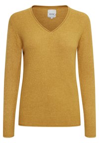 OXILVA - Strikkegenser - Honey Mustard Melange