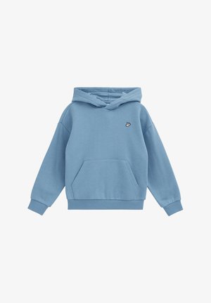WE Fashion, Sweat à capuche - pastel blue
