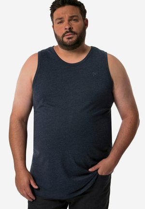 Men Plus RUNDHALS - Top - navy blue