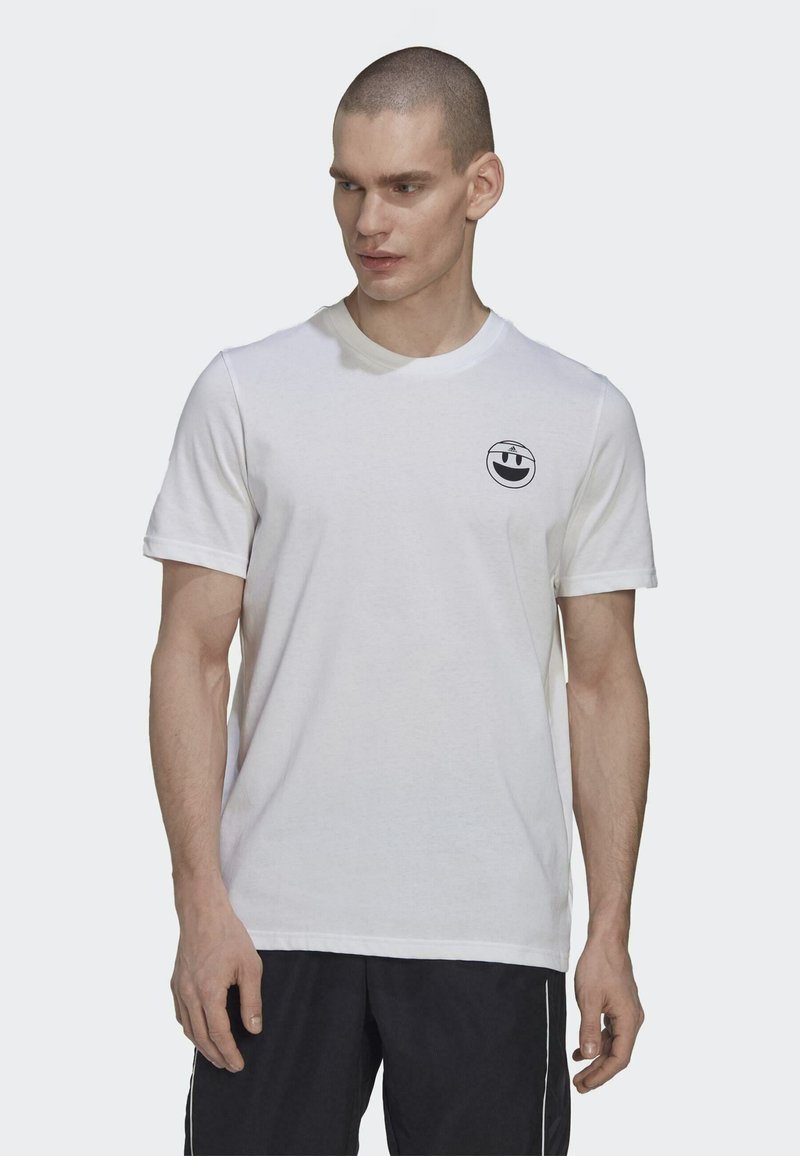 adidas Performance TENNIS GRAPHIC TShirt print white/weiß Zalando.ch