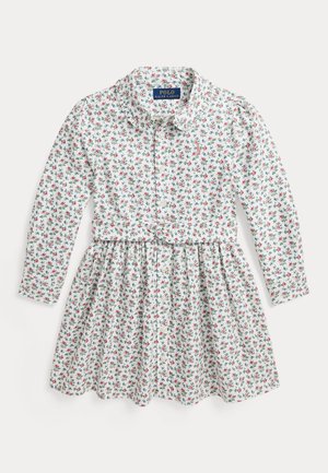Polo Ralph Lauren BELTED FLORAL OXFORD SHIRTDRESS - Vestido camisero - mariel
