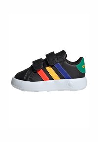 adidas Sportswear - GRAND COURT - Sneakers laag - core black   lucid blue   court green Miniatuurafbeelding 1