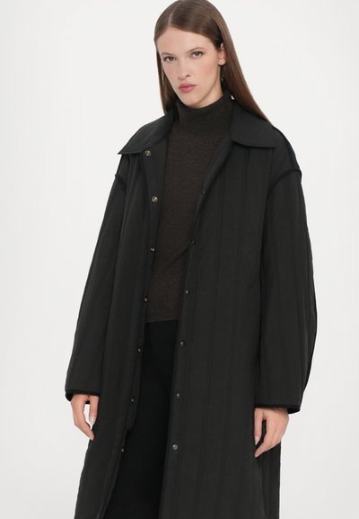 CLOSED QUILTED COAT - Winter coat - black