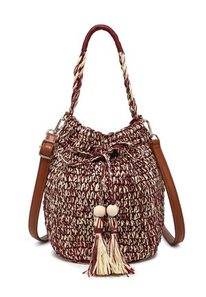 Kassandra, KASSANDRA BUCKET BAG - Handtasche - bordeaux