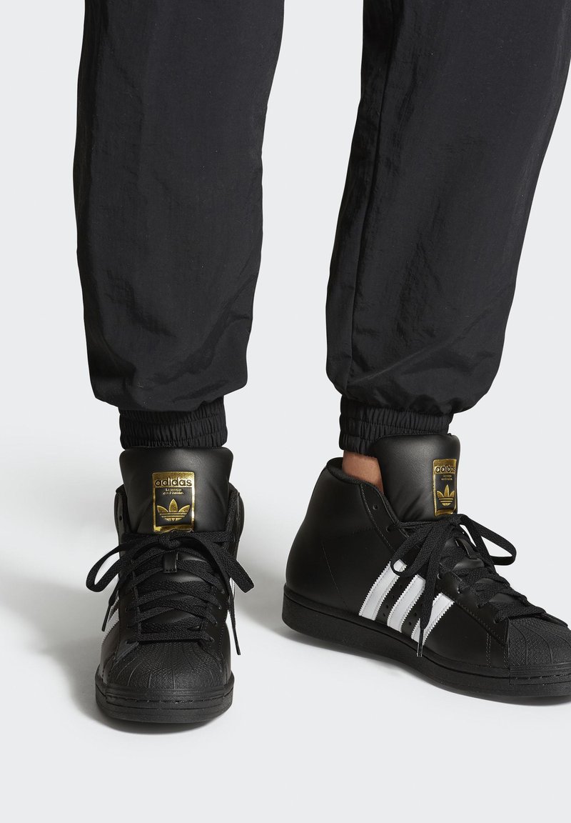 Adidas Originals Pro Model Shoes Sneaker Low Black Schwarz Zalando De