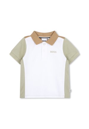 BOSS Kidswear, POLO MANCHES COURTES - Polo - blanc