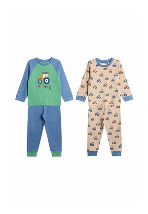 REGULAR FIT - 2 PACK TRACTOR SET - Set lenjerie de noapte - blue