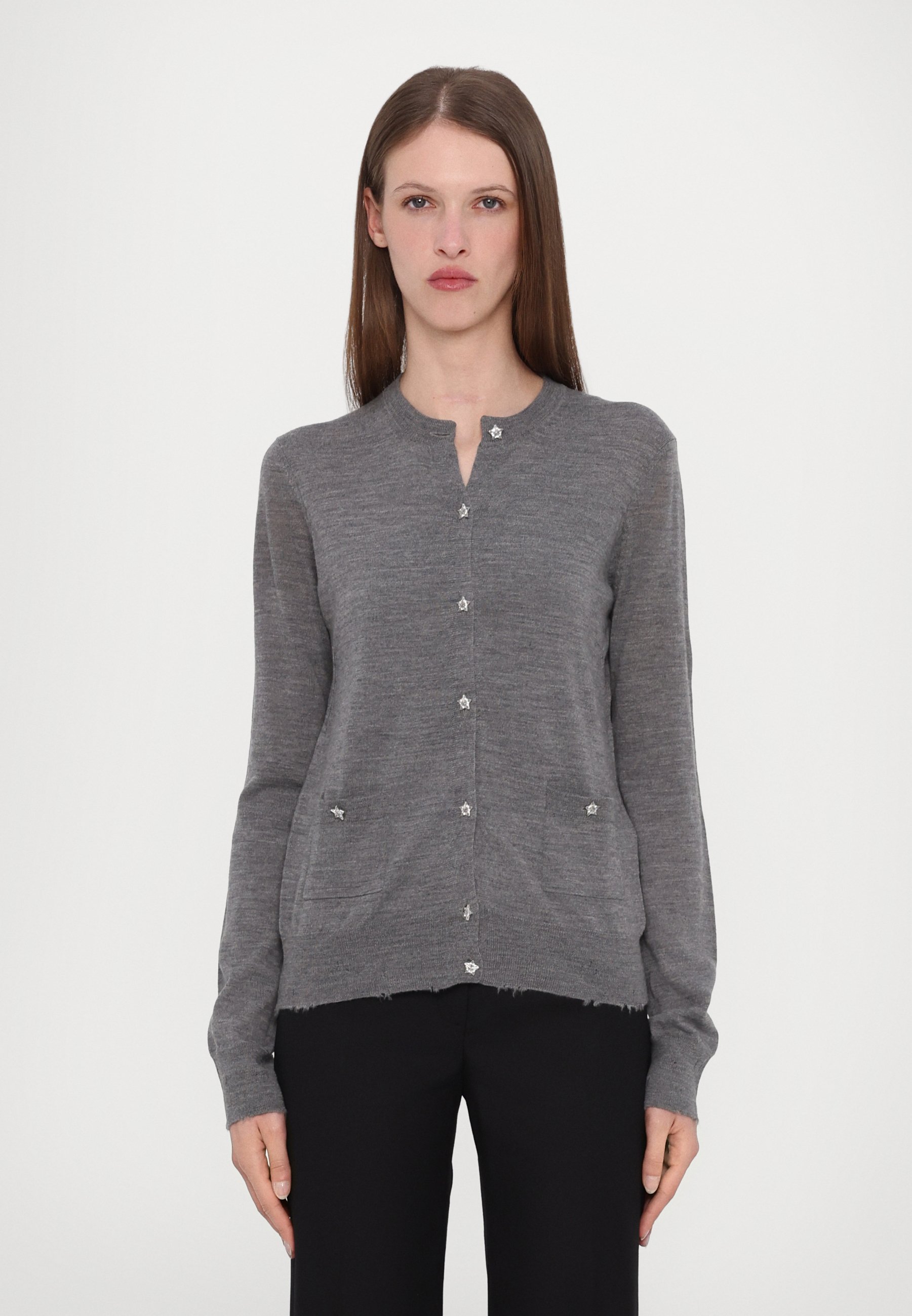 Gilet / Cardigan Zadig & Voltaire Femme - Taille 38 (M) - Vert/gris - Coton Mélange - Occasion Très Bon état