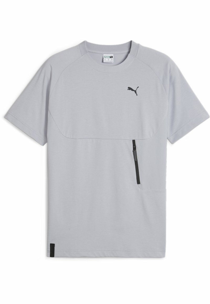 Puma POCKET  - Marškinėliai su spaudiniu - gray fog