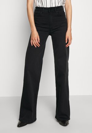 PALAZZO - Jeans a zampa - black stone