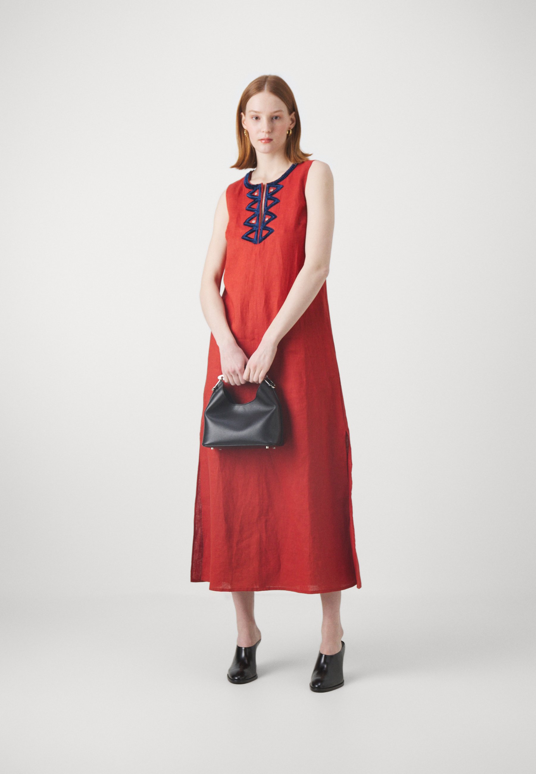 MAX&Co. CHUFY DAKAR - Maxi dress - terrakotta/cognac