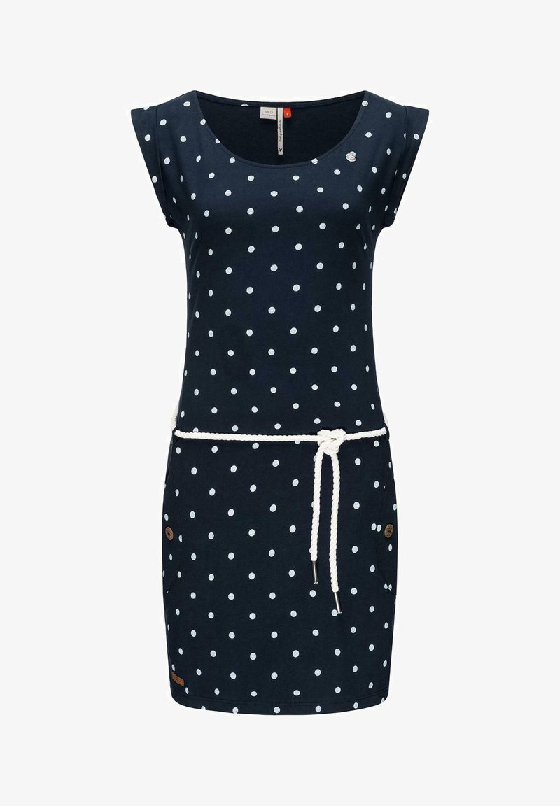 Ragwear TAG DOTS - Jerseykjole - navy