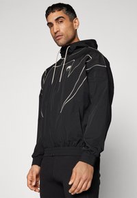 Venum ATTACK HOODIES - BLACK/WHITE - Training jacket - black/white