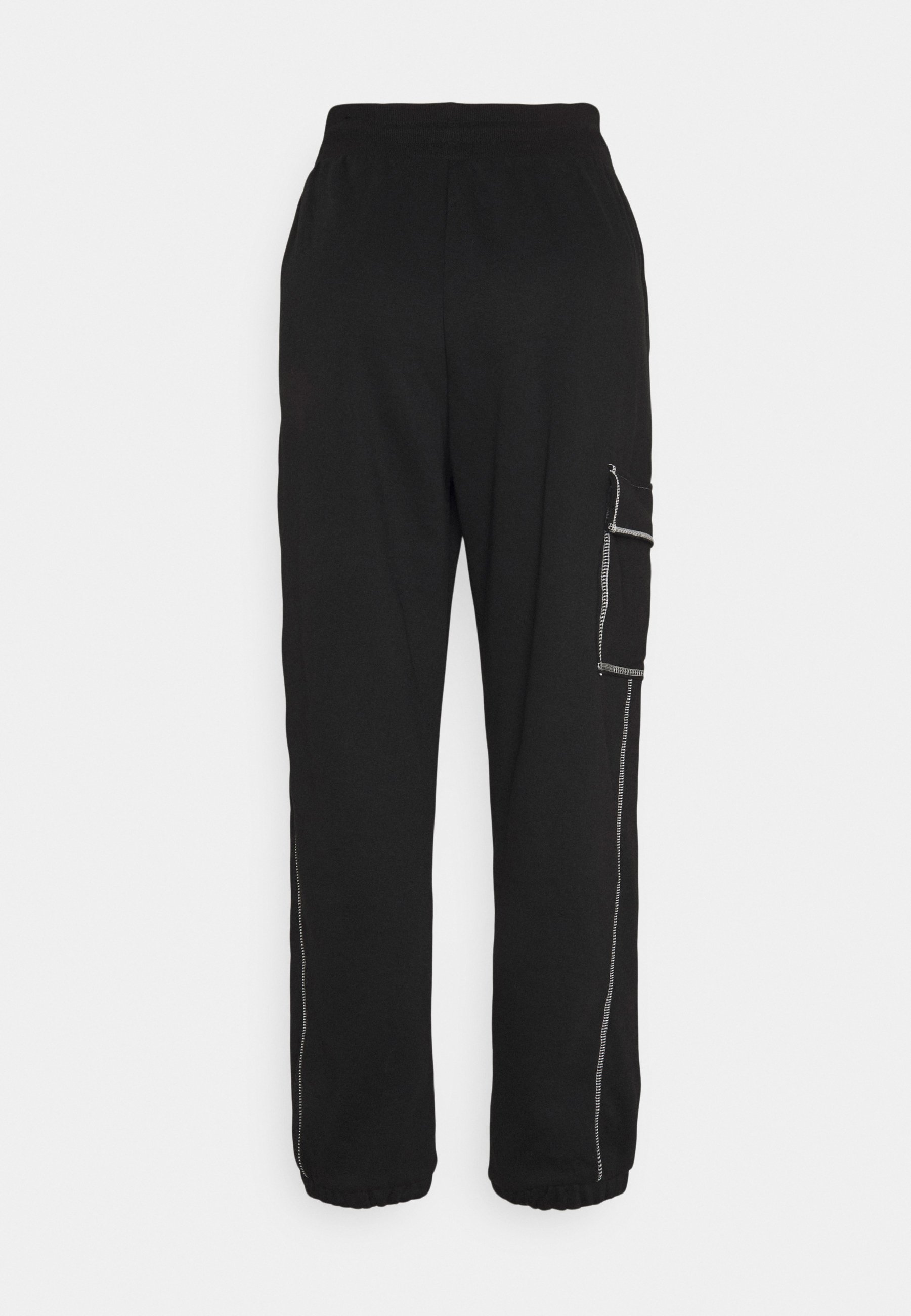 Puma POWER CARGO PANTS - Pantaloni sportivi - black/nero - Zalando.it