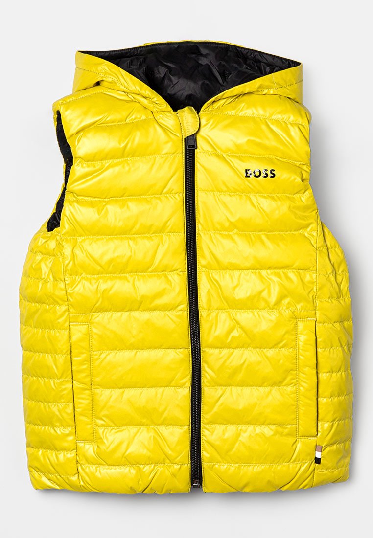 BOSS Kidswear Bodywarmer geel BOSS Kidswear Bodywarmer geel