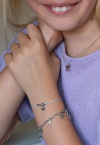 Cool Time MIT CHARMS - Armband - silberfarben