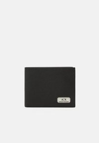 Armani Exchange MANS TRIFOLD CREDIT CARD COIN - Novčanik - nero /black