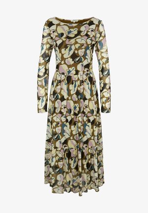 PRINTED - Vestito estivo - olive colorful floral design