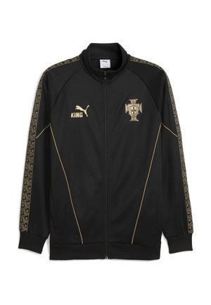 Puma FPF SE KING ANTHEM - Trainingsjacke - black gold-coloured