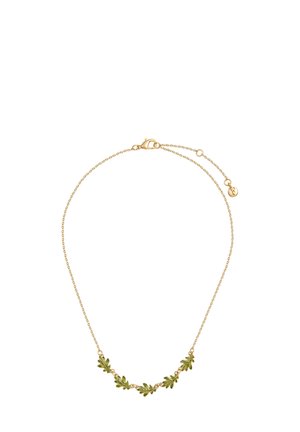 FABLE ENGLAND OAK LEAF CHOKER - Kaulakoru - gold-coloured