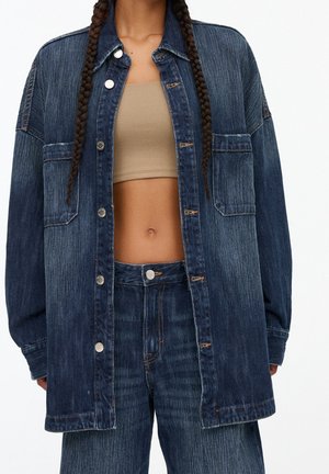 Spijkerjas - dark-blue denim