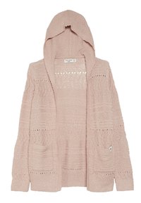 Abercrombie & Fitch BLUSH CORE LAYER - Kardigan - blush