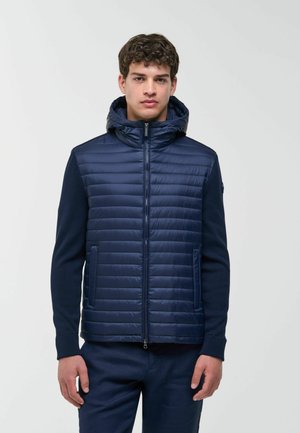 HYBRID PADDED WITH HOOD - Giacca invernale - blue