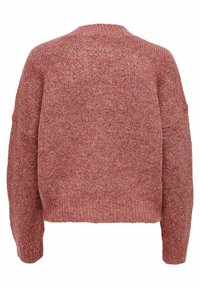 ONLY ONYZOEY CARDIGAN - Casaco de malha - red ochre