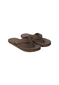 OPEN TOE - Infradito - dark brown