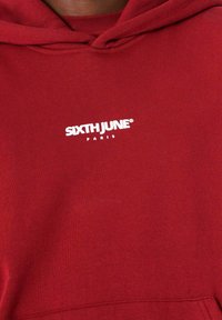 Sixth June ESSENTIEL - Hoodie - burgundy
