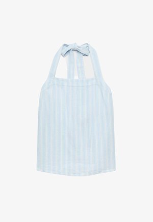 Marks & Spencer, PRINTED HALTER NECK - Débardeur - blue mix