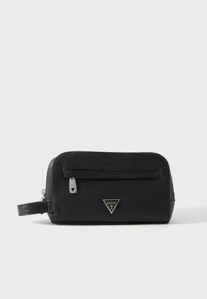 Guess, MILANO SMALL NECESSAIRE - Toilettaske - black