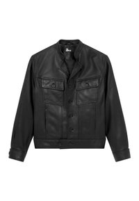 Lederjacke - black