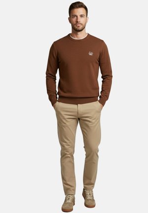 LA VESPITA CUELLO REDONDO - Sudadera - marrón chocolate