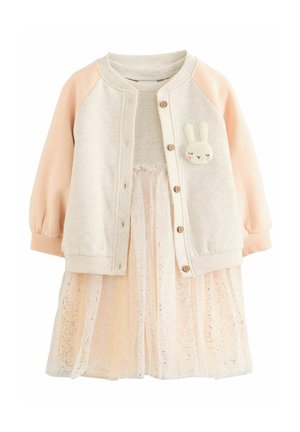 REGULAR FIT - LONG SLEEVE SET  - Vardagsklänning - character oatmeal pink