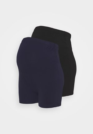 2 PACK - Legíny - black / dark blue