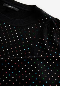 Next Pullover - black sparkle