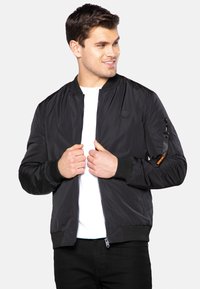 Threadbare - RASEN - Blouson Bomber - schwarz Image miniature 1