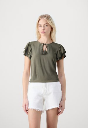 ONLY ONLCHIARA CAP SLEEVE - Blouse - kalamata